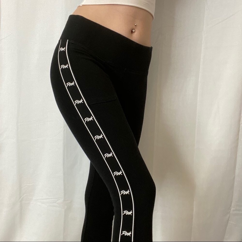 PINK logo leggings